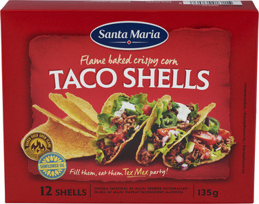 Taco Shells 135g Santa Maria