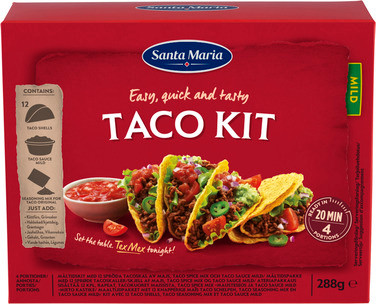 Taco Kit 288g Santa Maria