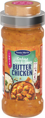 Butter Chicken Cooking Sauce 360g Santa Maria