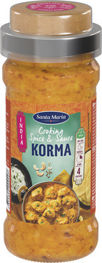 Korma Cooking Sauce 360g Santa Maria