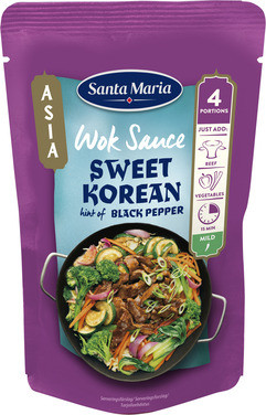 Sweet Korean Wok Sauce 150g Santa Maria