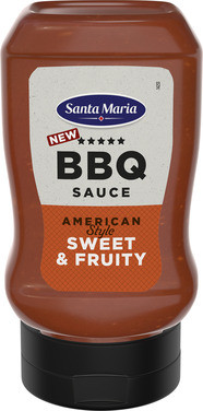 Sweet & Fruity Bbq Sauce 320g Santa Maria