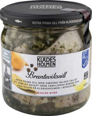 Klädesholmen Brantevikssill 420g