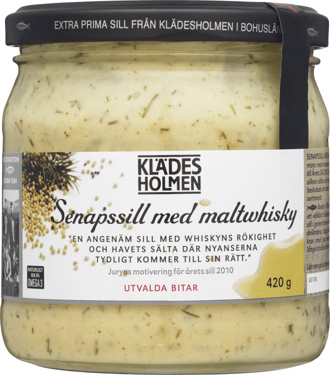 Senap&Maltwhisky 420g Klädesholmen