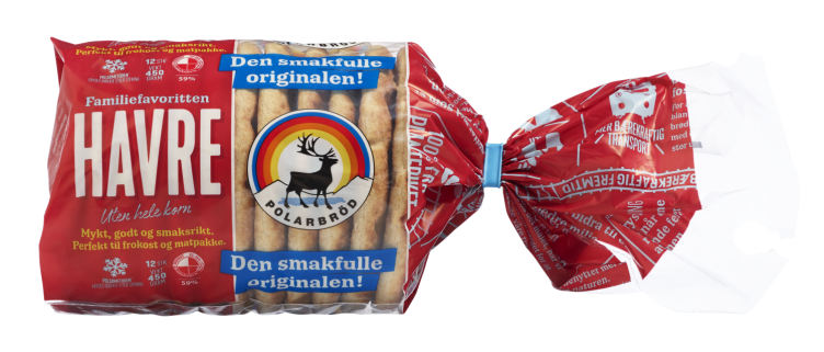 Polarbrød Havre 12stk 450g