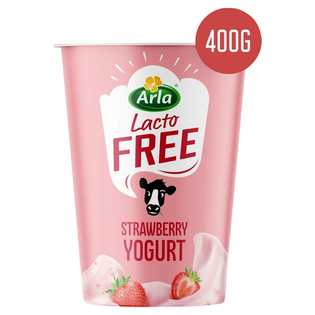Arla Lactofree Strawberry Yogurt 400g