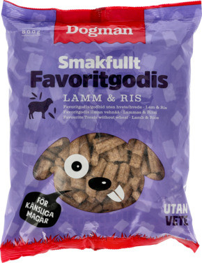 Favoritgodis Lam & Ris 800g