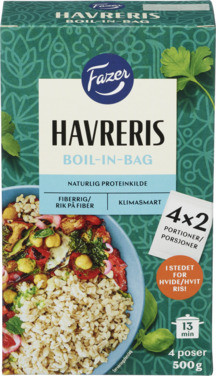 Fazer Havreris Boil-in-bag 500 g