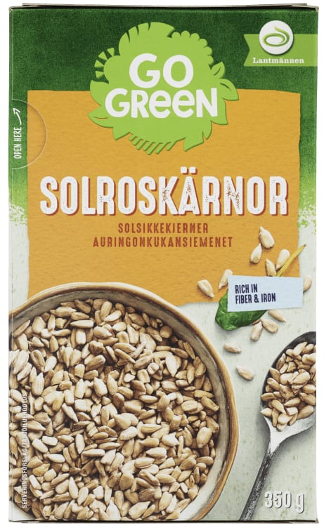 Solsikkekjerner 350g Gogreen