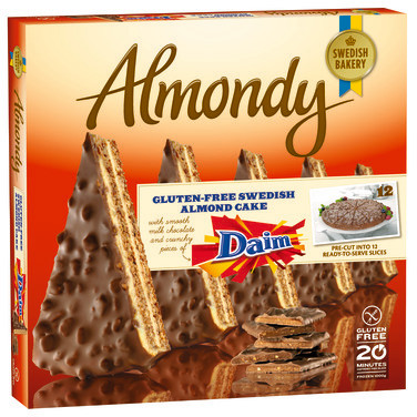 Mandelkake m/Daim Oppdelt 12stk Almondy