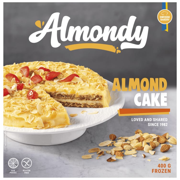 Mandelkake 400g Almondy