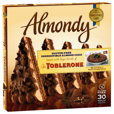 Mandelkake Toblerone Oppdelt Almondy