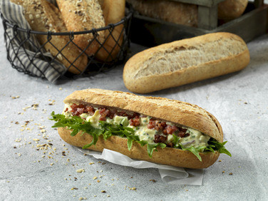 Baguette Halvgrov 90gx70stk