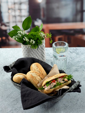 Baguette Halvgrov 55gx115stk