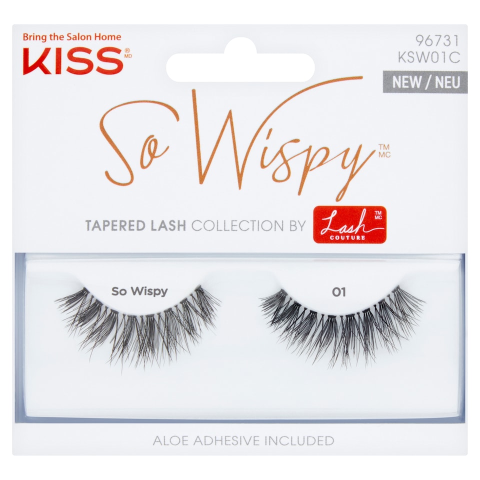 KISS So Wispy Lash 01 False Eyelashes
