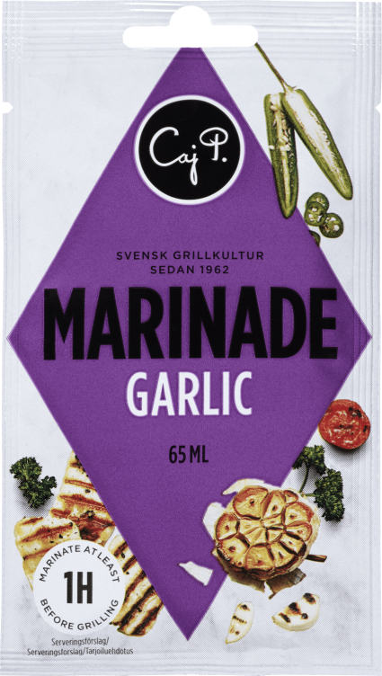 Marinade Hvitløk 65ml Caj P