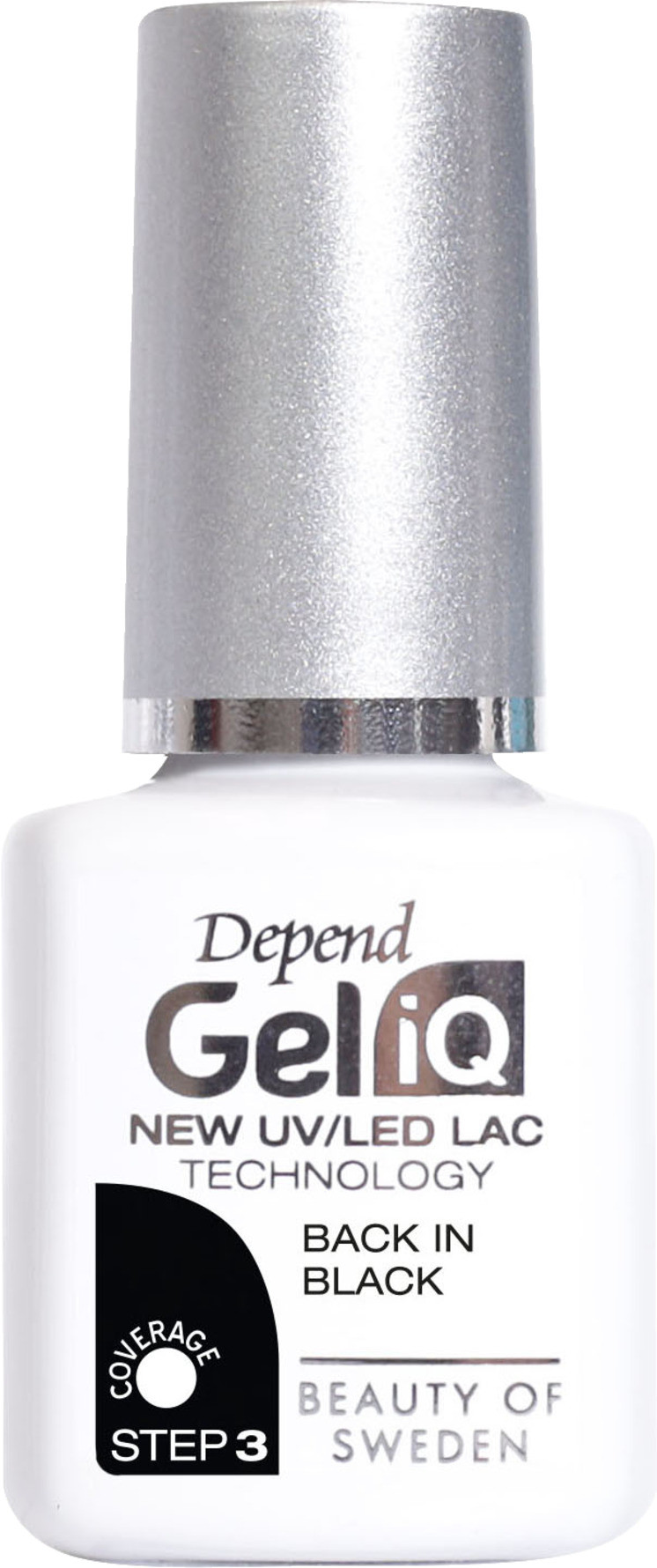 Depend Gel iQ Nail Polish 1001 Back In Black