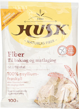 Fiberhusk Psylliumfrøskall 100g