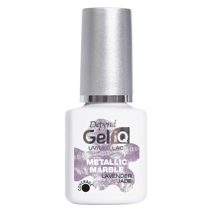 Depend Gel iQ Metallic Marble Lavender Jade 5ml