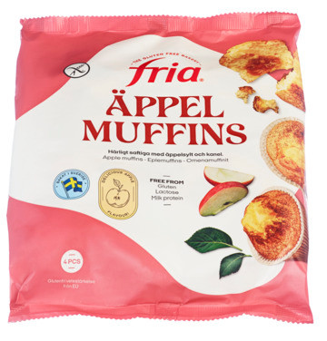 Fria Eplemuffins Glutenfri 200g