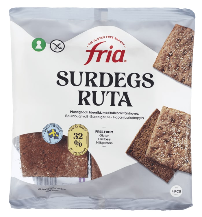 Surdeigsruter glutenfri 280g Fria