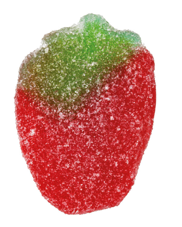 Jordbær Fruktgele 2x1,5kg løsvekt Snop