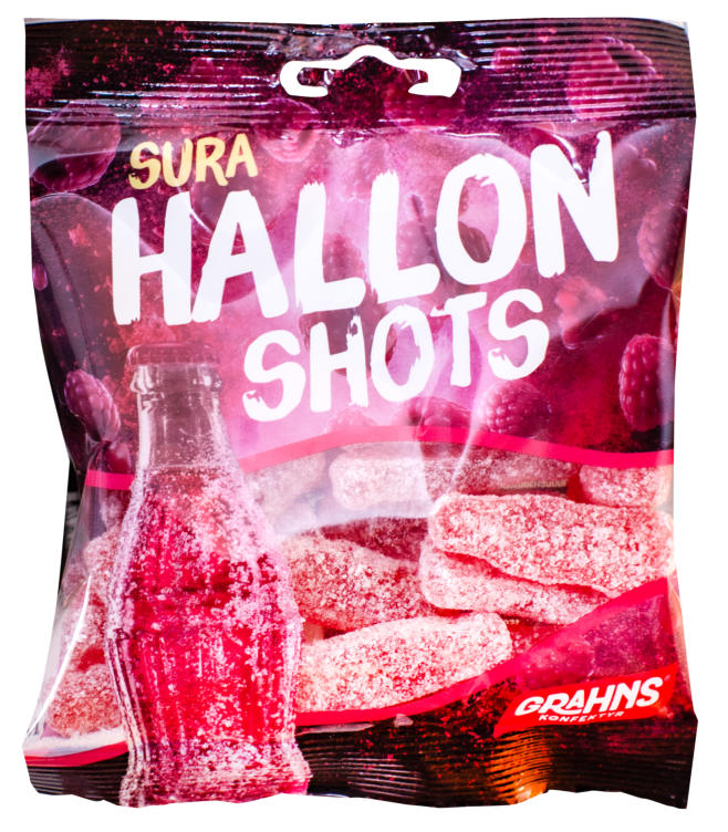 Hallon Shots Sure 80g Grahns