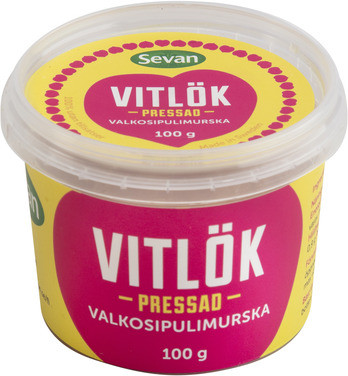 Fersk Presset Hvitløk 100g Sevan