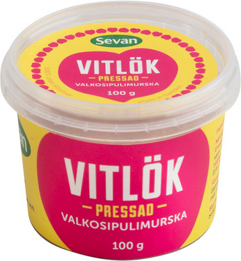 Fersk Presset Hvitløk 100g Sevan