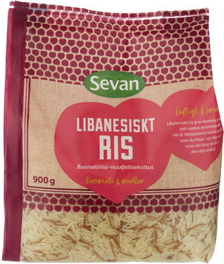 Libanesisk Ris 900g Sevan