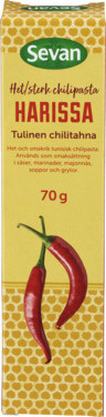 Harissa 70g Sevan Tube Chilli- og Krydderpasta