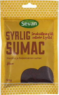 Sumac Malt Krydder 50g Sevan