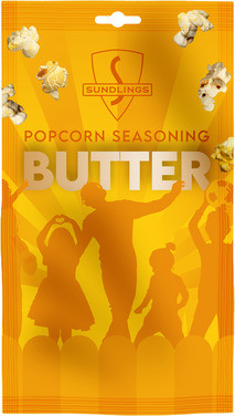 Popcornkrydda Butter - Pose 26g 16st