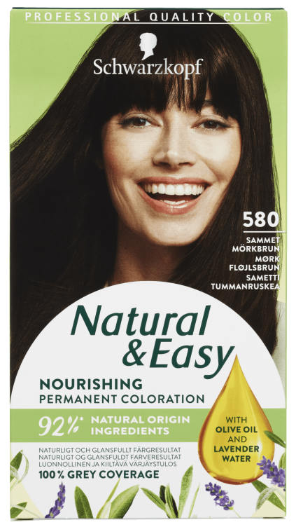 Natural & Easy 580 Mørkbrun