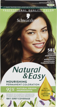 Natural & Easy 583 Frostig Brun Hårfarge Natural&Easy¤Schwarzkopf