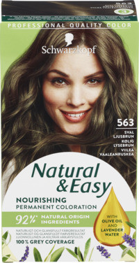 Natural & Easy 563 Sval Lysbrun Hårfarge Natural&Easy¤Schwarzkopf