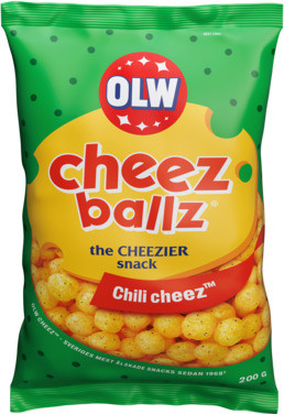 OLW Cheez Ballz Chili Cheez 200g