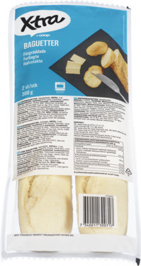 White Plain Baguette 2 Pcs