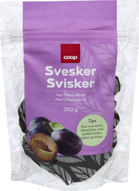 Dried Prunes, Size 50/60, A-pitted