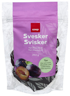 Dried Prunes, Size 50/60, A-pitted