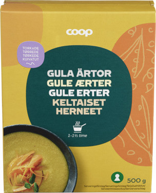 Dried Yellow Peas Coop