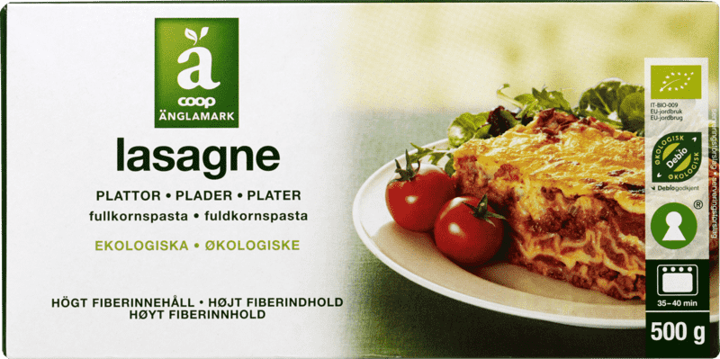 Änglamark Lasagne 500g