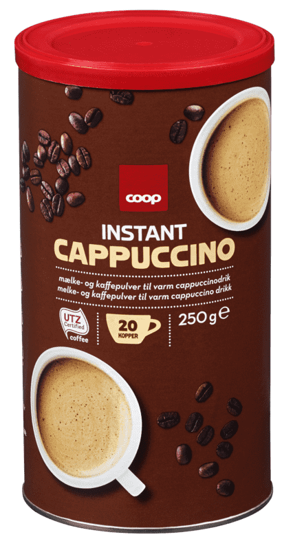 Coop Cappuccino Instant Kaffe 250g