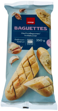 Frz Garlic Butter Baguette, 2 Pcs Coop