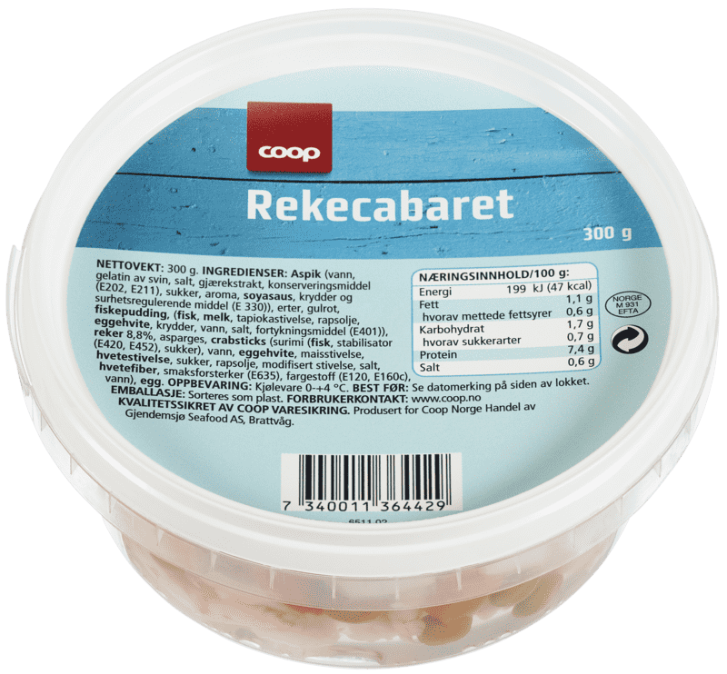 Coop Rekecabaret 300g