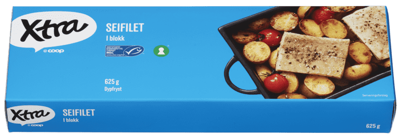 X-tra Naturell Seifilet 625g
