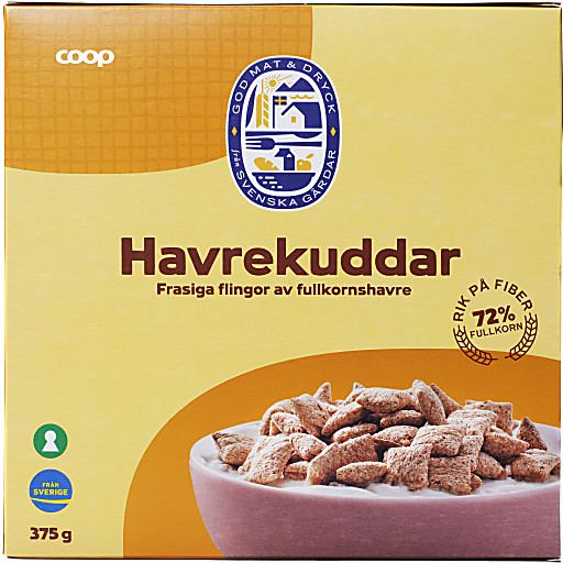 Havreputer 375g Coop