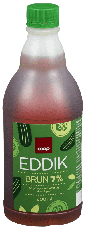 Coop Eddik Brun 7% 600ml