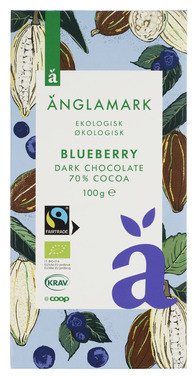 Dark 70% With 4% Blueberry (ft - Krav)