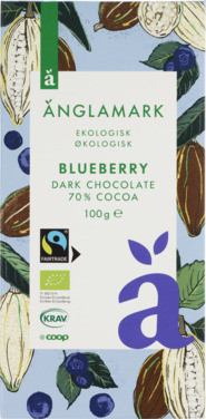 Dark 70% With 4% Blueberry (ft - Krav)